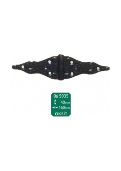 Antik Bronz 06 5035 40 mm 160 mm Menteşe Oksit