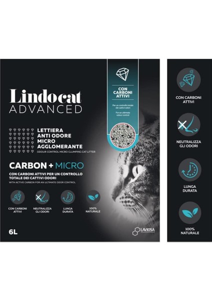 Advanced Carbon + Micro Aktif Karbonlu Kedi Kumu 6 L fiyatları