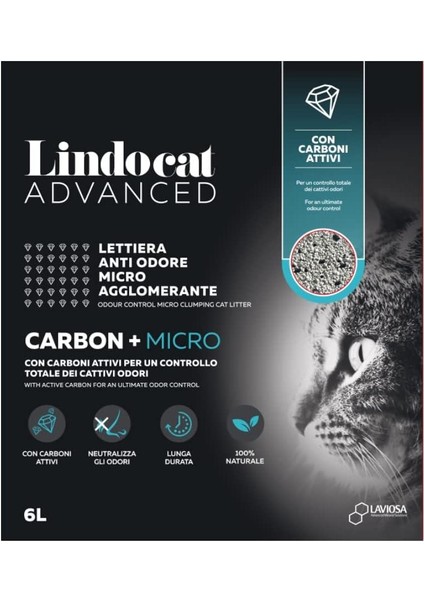 Advanced Carbon + Micro Aktif Karbonlu Kedi Kumu 6 L fırsatları