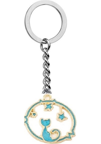 Little Prince Küçük Prens ve Tilki Best Friends Dostluk Sembolü Düz Anahtarlık