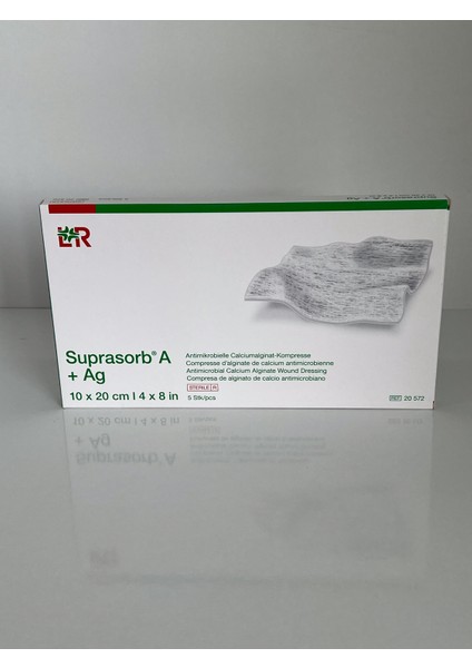 Lohmann & Rauscher Suprasorb A+Ag (Gümüşlü) Örtüsü