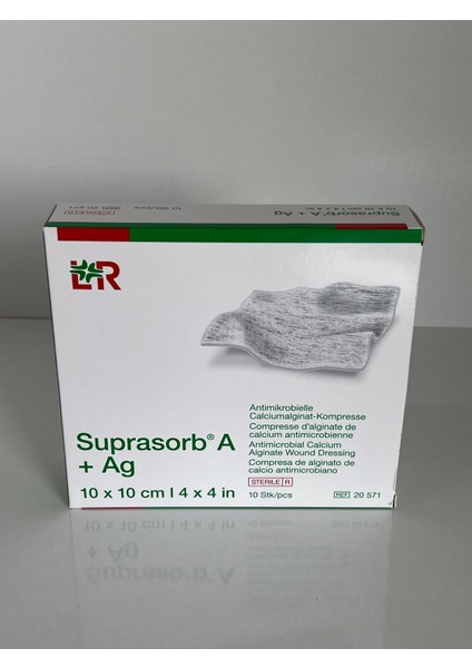 Lohmann & Rauscher Suprasorb A+Ag (Gümüşlü) Örtüsü