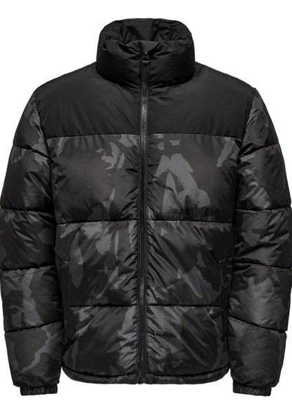 Jack & Jones Only & Sons Onsmelvın Lıfe Lf Puffer Jacket Otw Vd Gri