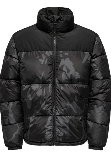 Only & Sons Onsmelvın Lıfe Lf Puffer Jacket Otw Vd Gri
