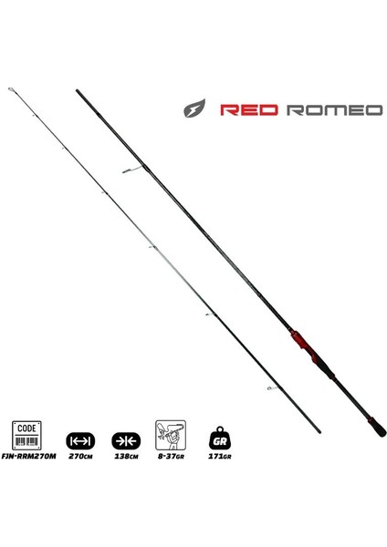 Red Romeo 270CM 8-37GR Spin Kamış FJN-RRM270M fiyatları