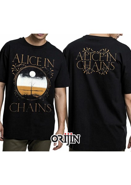 Alice In Chains Siyah Erkek Tişört M