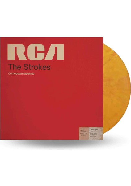 The Strokes - Comedown Machine - L.e. - Yellow/Red Marbled Vinyl