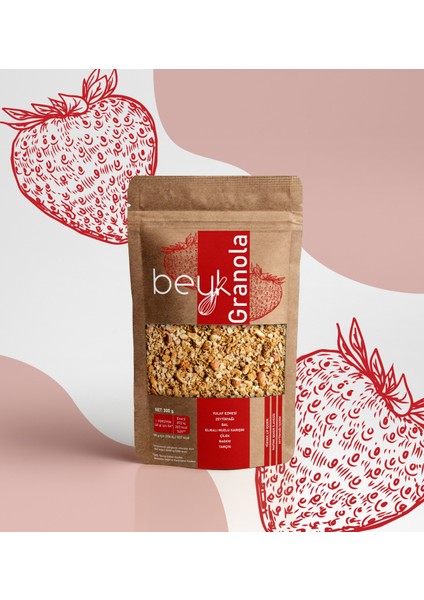 Granola - Çilek & Badem