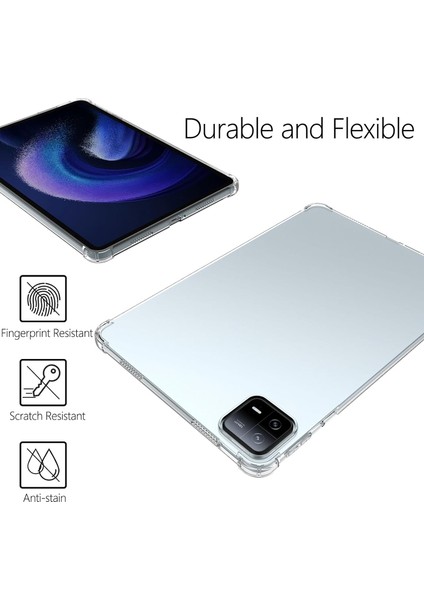 Xiaomi Pad 6 / 6 Pro Uyumlu Köşe Korumalı Airbagli Silikon Kılıf modelleri