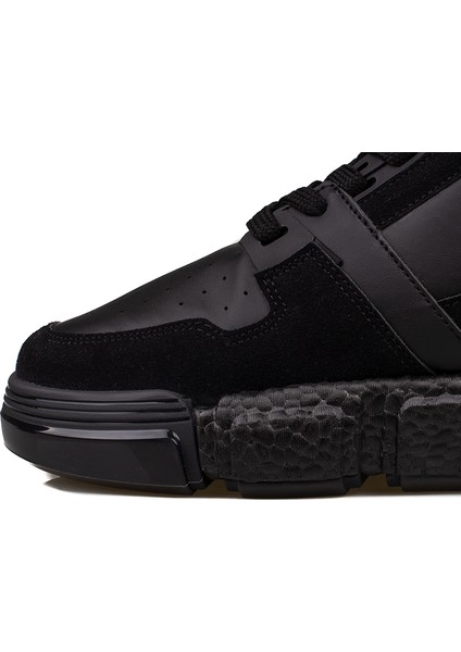 Siyah Ultra Erkek Boğazlı Sneaker
