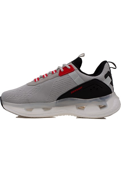 Gri Şeffaf Köpük Taban Erkek Sneaker