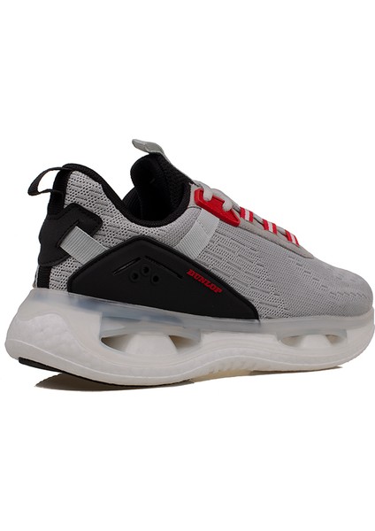 Gri Şeffaf Köpük Taban Erkek Sneaker