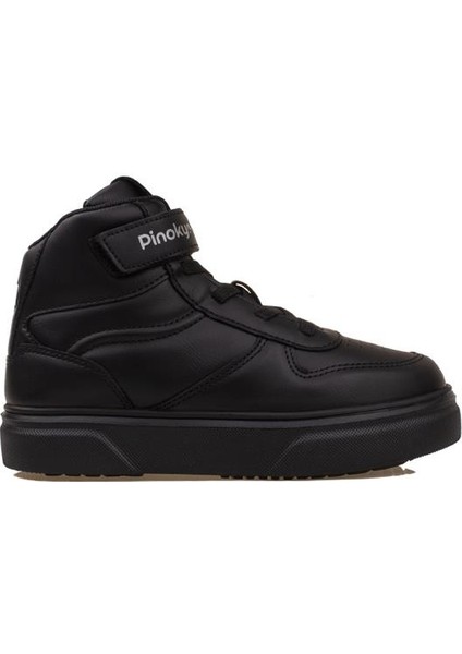 Siyah Memory Foam Hafif Çocuk Boğazlı Sneaker
