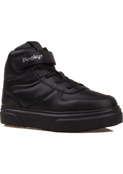 Siyah Memory Foam Hafif Çocuk Boğazlı Sneaker