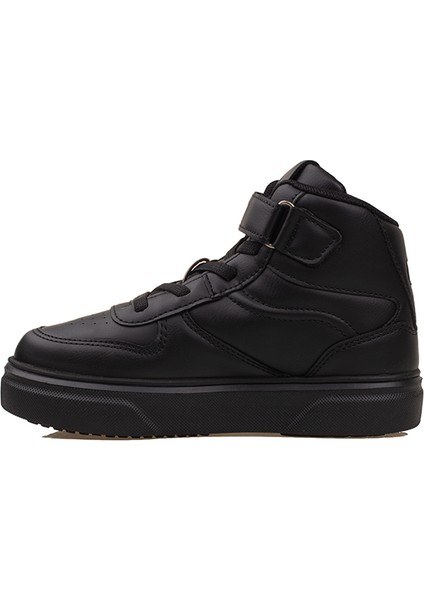 Siyah Memory Foam Hafif Çocuk Boğazlı Sneaker
