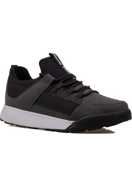 Füme Lastik Bağlamalı Erkek Sneaker