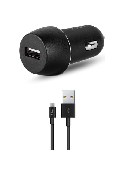 Smartcharger 2.1A Araç Şarj Aleti + Micro USB Kablo