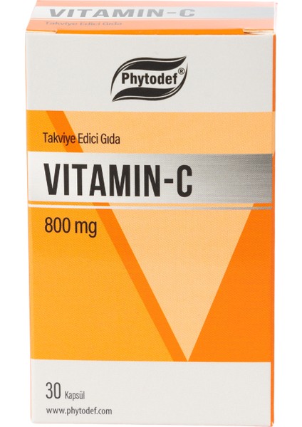Vitamin C - 30 Kapsül