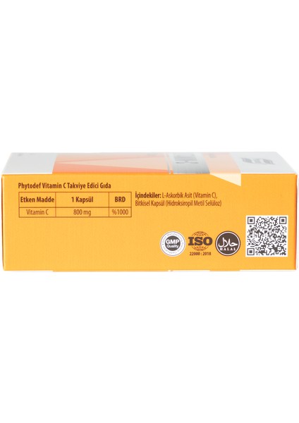 Vitamin C - 30 Kapsül fiyatları
