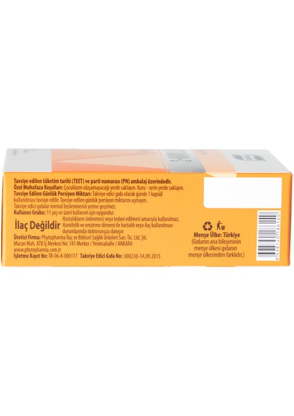 Vitamin C - 30 Kapsül modelleri