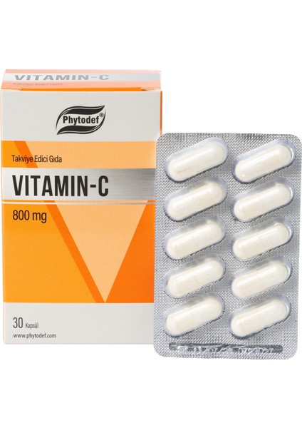 Vitamin C - 30 Kapsül fırsatları