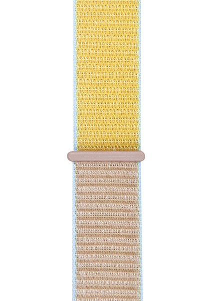 Watch Tüm Modeller Uyumlu Cırt Cırtlı Ayarlanabilir Bez Camel Kordon 42 44 45 49 mm