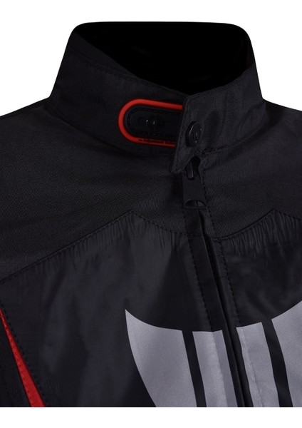 Vexo Element Kadın Mont Siyah Kırmızı 34