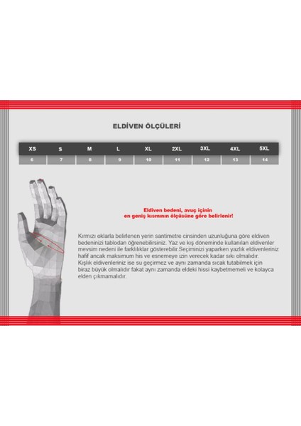 Vexo Alpha Yazlık Eldiven Takımı Kırmızı L fiyatları