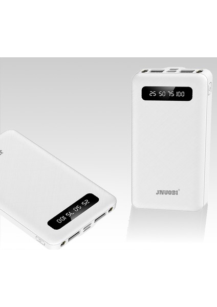 Jnuobi Dy-25 10,000 Mah Taşınabilir Şarj Aleti Powebank 2xusb Ledli