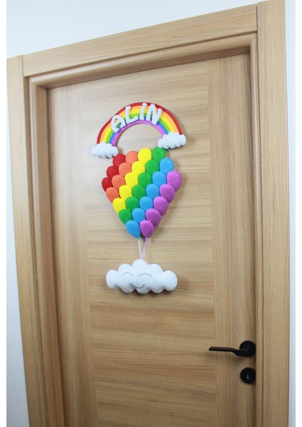 Alin Isimli Balonlar Bebek ve Hastane Odası Kapı Süsü