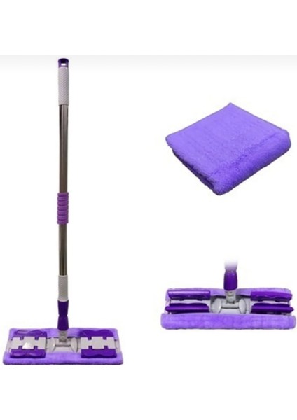 Bahar Store Sihirli Spin Mop Teleskopik Çok Amaçlı Mop