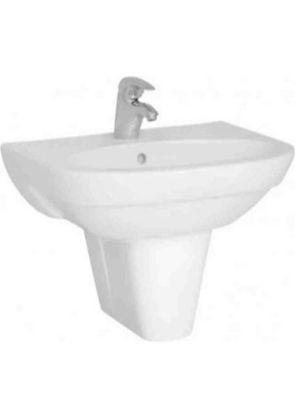 Vitra form 500 Lavabo 60 cm - Beyaz - (Ayak Hariçtir) - 4293B003-0001