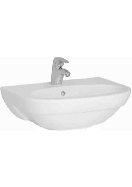 Vitra form 500 Lavabo 60 cm - Beyaz - (Ayak Hariçtir) - 4293B003-0001