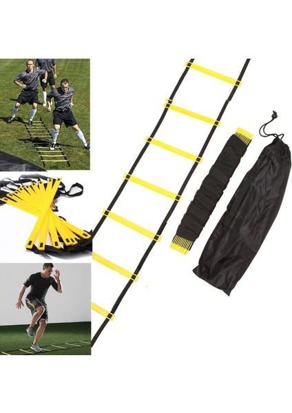Çantalı Antrenman Merdiveni 4 mt ve Antrenman Kemeri Futbol Seti