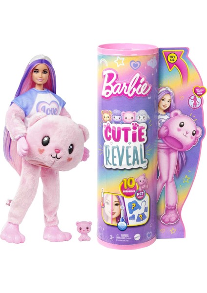 Cutie Reveal Bebekler Barbie Sevimli Kostümler Serisi HKR04