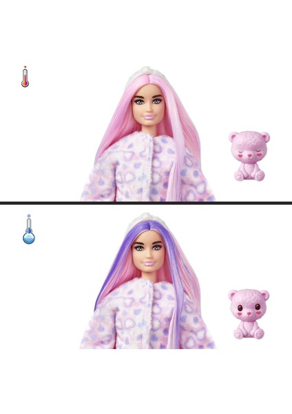 Cutie Reveal Bebekler Barbie Sevimli Kostümler Serisi HKR04 modelleri