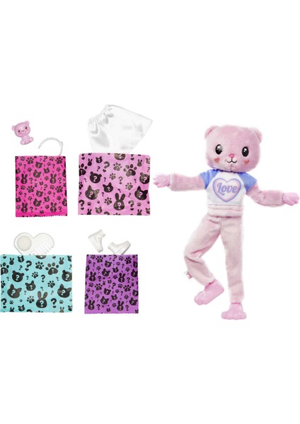 Cutie Reveal Bebekler Barbie Sevimli Kostümler Serisi HKR04 fırsatları