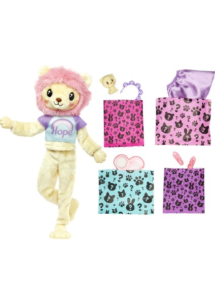 Cutie Reveal Bebekler Barbie Sevimli Kostümler Serisi HKR06 fırsatları