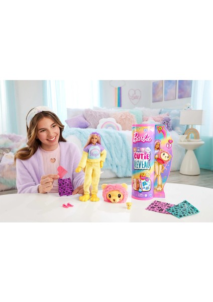 Cutie Reveal Bebekler Barbie Sevimli Kostümler Serisi HKR06 indirimleri
