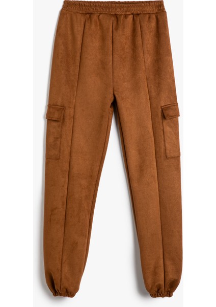 Basic Jogger Eşofman Altı Cep Detaylı Beli Lastikli