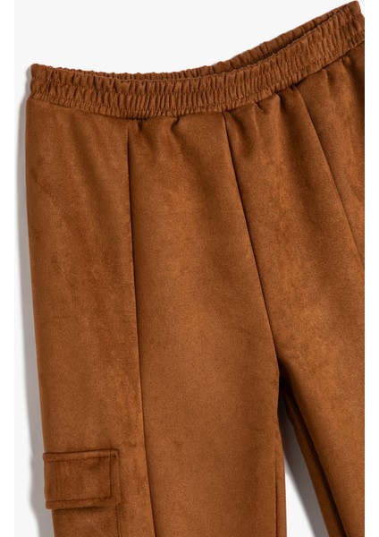 Basic Jogger Eşofman Altı Cep Detaylı Beli Lastikli modelleri