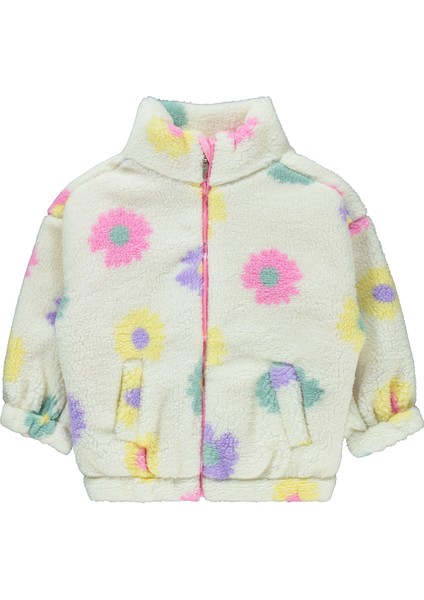 Kız Çocuk Hırka 2-5 Yaş Ekru