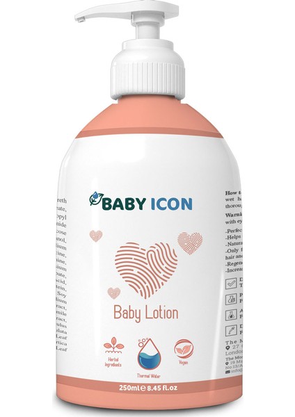 Baby Icon Yüz ve Vücut Bebek Nemlendirici Losyon