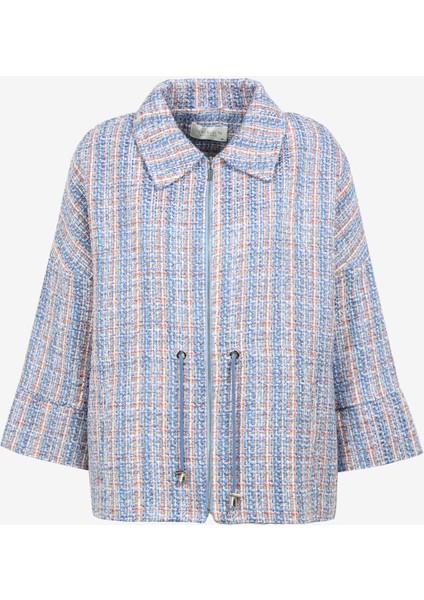 Standart Mavi Kadın Ceket 23KSL1256