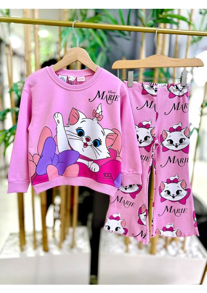 Sevimli Kedicik Marie Alt Üst Takım - Pembe fiyatları