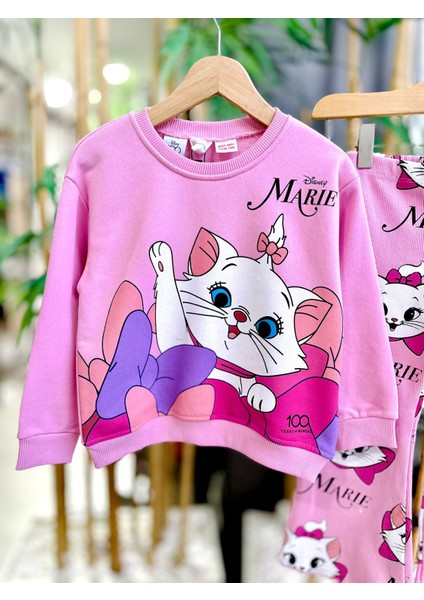 Sevimli Kedicik Marie Alt Üst Takım - Pembe modelleri