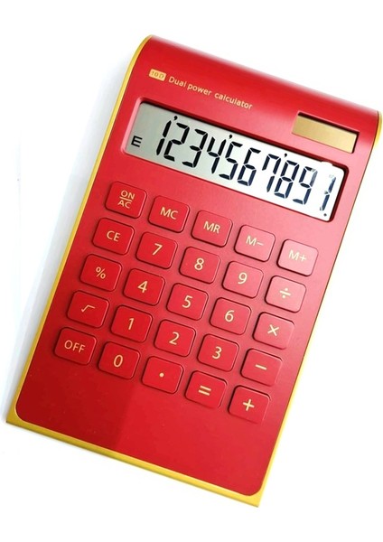 Zaykd Hesap Makinesi - Kırmızı (Yurt Dışından)