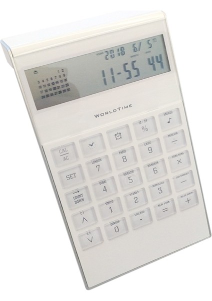 Zaykd LCD Hesap Makinesi - Beyaz (Yurt Dışından) fırsatları