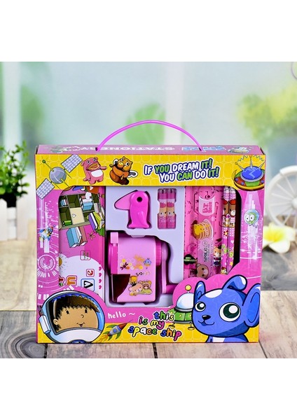 Kırtasiye Seti - Pembe (Yurt Dışından)