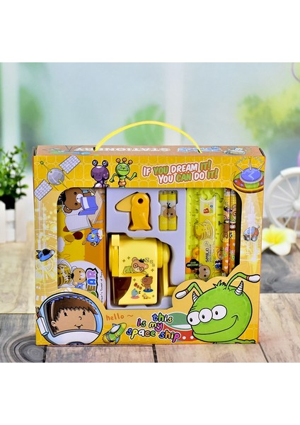 Kırtasiye Seti - Sarı (Yurt Dışından)